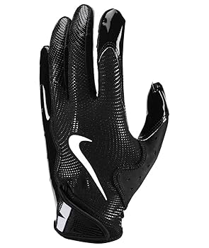 送料無料 新品 NIKE VAPOR JET GLOVES 2XL Nike Vapor Jet 8.0 Football Gloves (Black/Black/Black/White