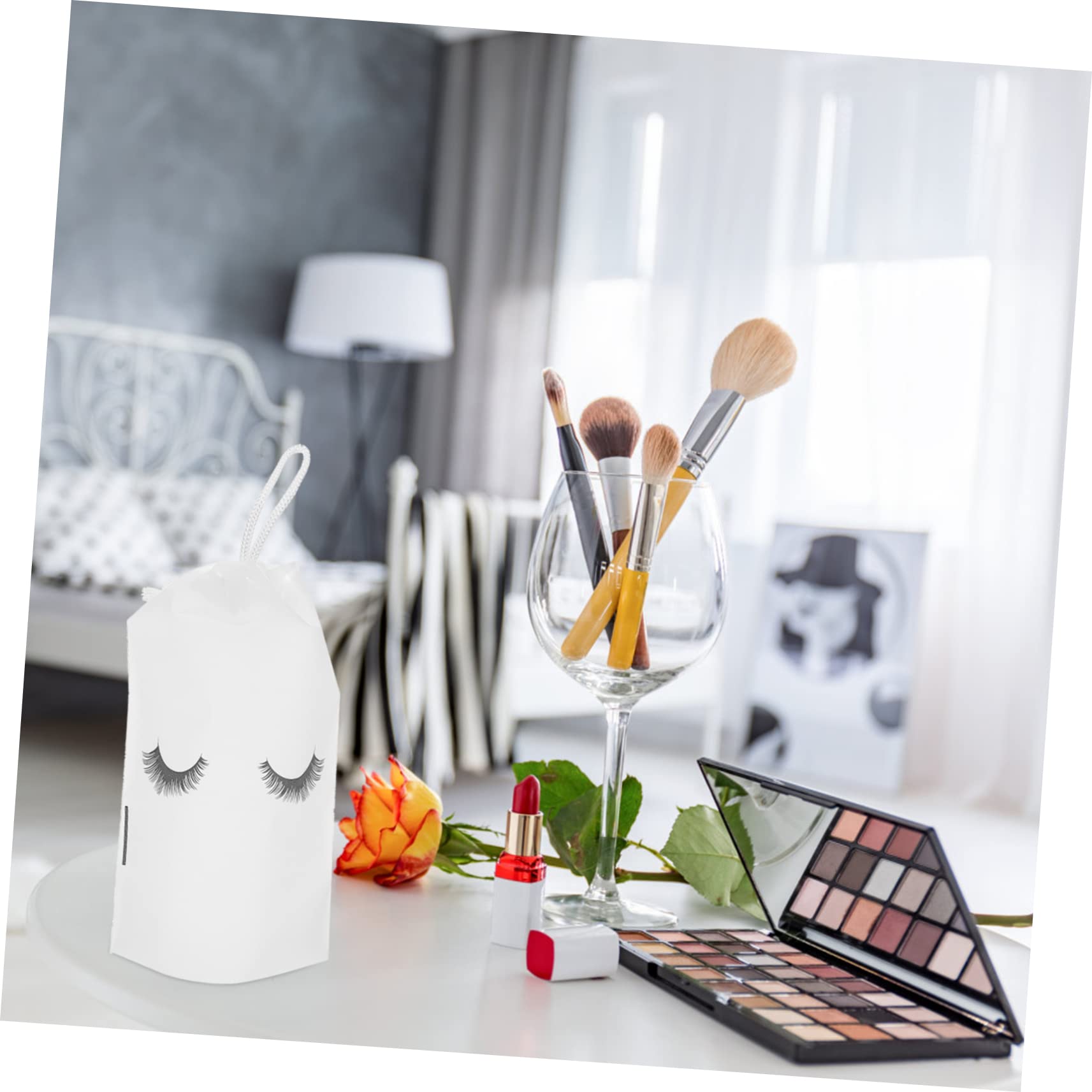 FRCOLOR 3er-Set Patienten-Reise-Make-up-Tasche Mit Wimpern-Make-up-Tasche Und Reise-kulturtasche Für Frauen 50 Stück * 3