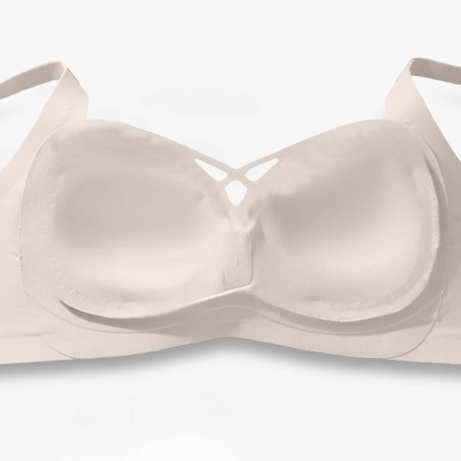 Bralettes for Women with Support Full Coverage Wireless Minimizer Bras Push Up Seamless Bra Criss Cross Comfy Bras