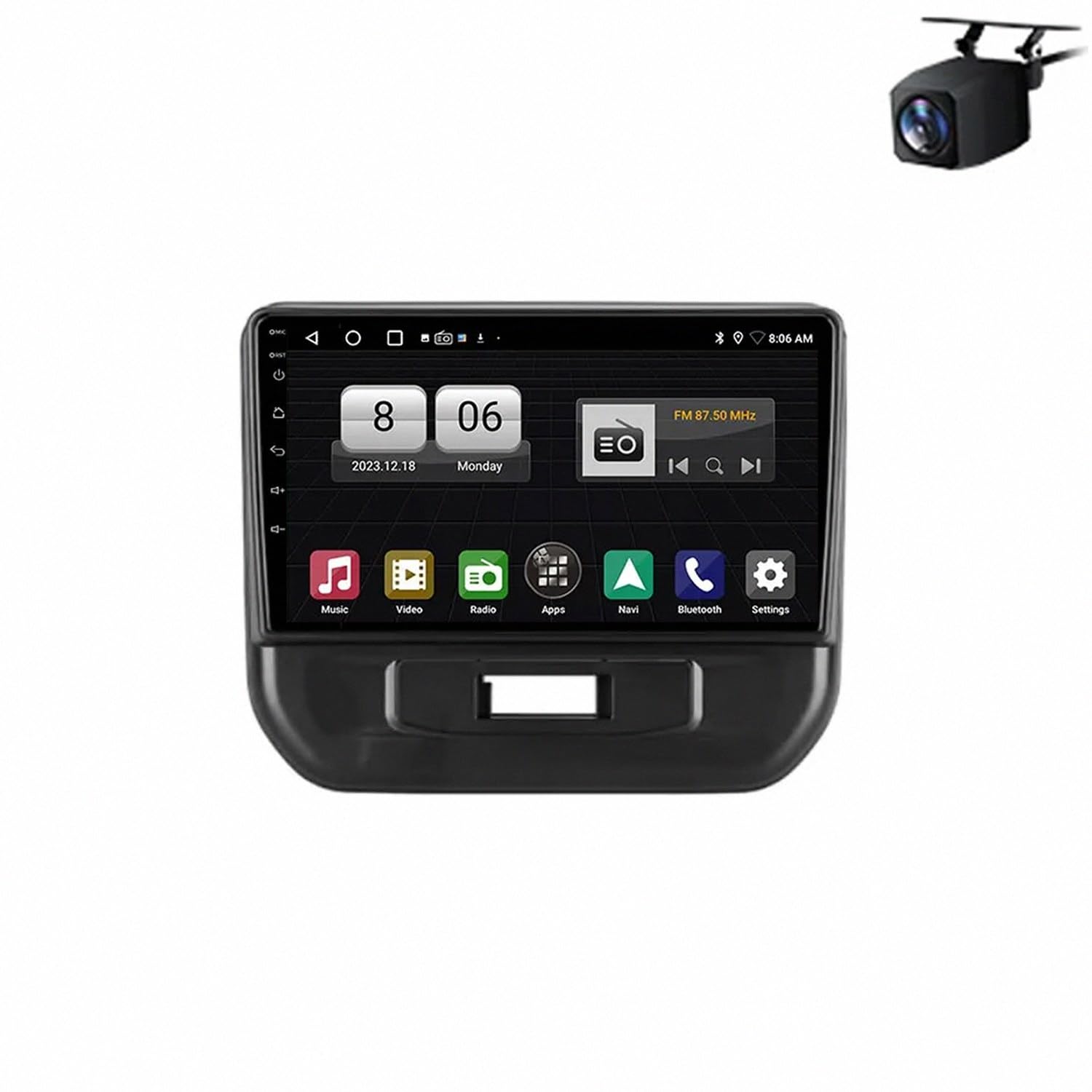 Pantalla multimedia Suzuki Celerio con Carplay y Android Auto 8