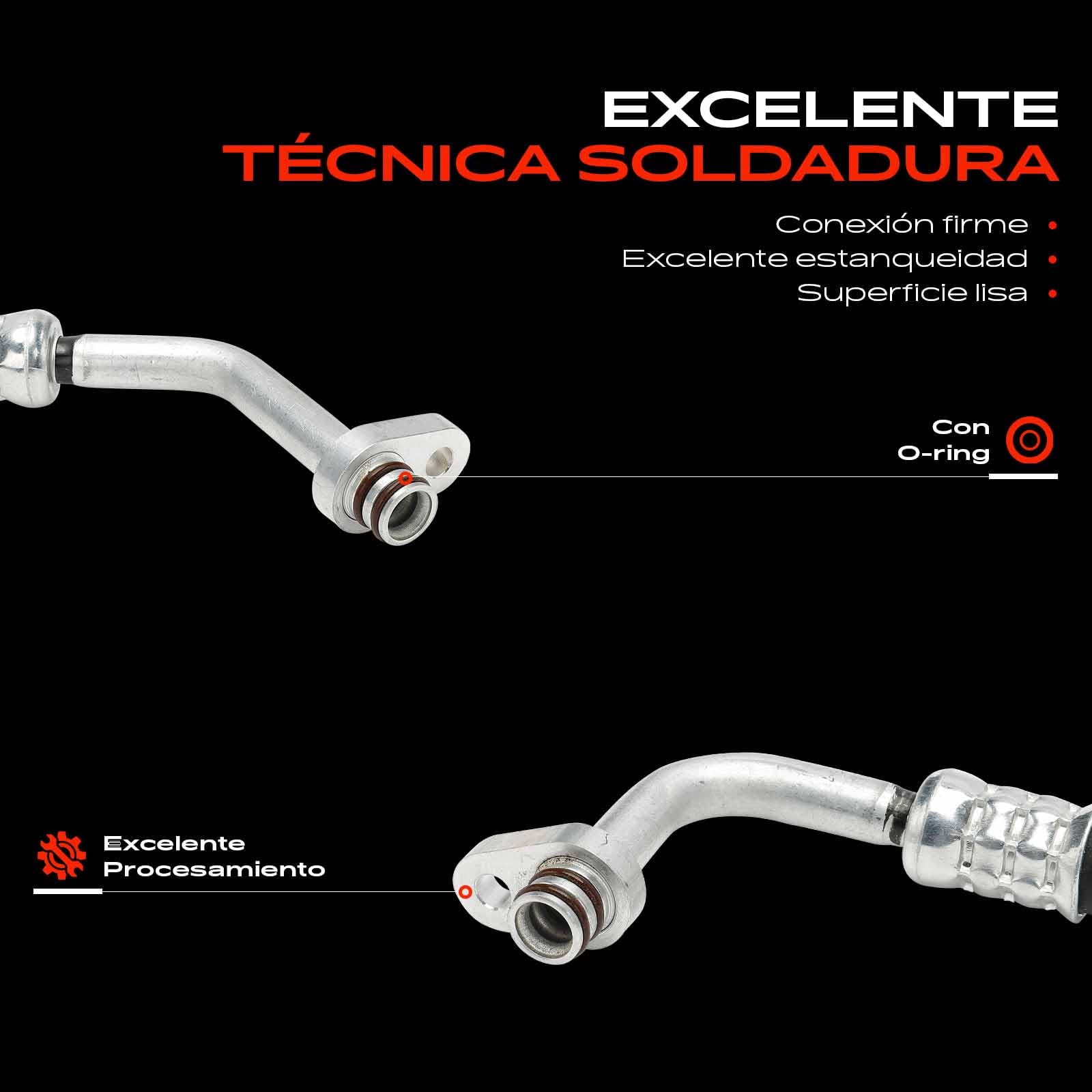 Frankberg Tubería de alta/baja presión aire acondicionado