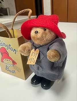 パディントン❤パディントンベア❤ぬいぐるみ❤Eden社製❤紙タグ付❤1981年 パディントン❤パディントンベア❤ぬいぐるみ❤Eden社製❤紙タグ