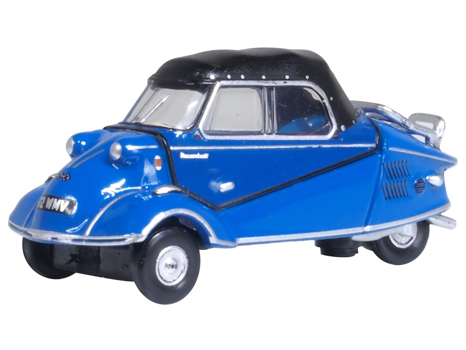 Oxford Diecast 1:76 Messerschmitt KR200 Bubble Car Royal Blue Collectable model 76MBC006