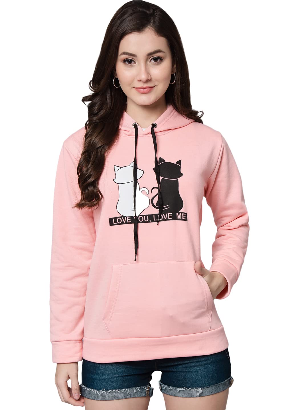 Women's Fleece Round Neck Sweatshirt-image-40