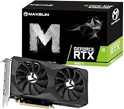 maxsun Graphics Card GeForce RTX 3060 Ti OC Edtion 8G Vidoe Gaming Computer Graphics Cards for Copmputer Gaming PC PCI Express 4.0 x16 HDMI 2.1 GPU (GDDR6 8G)
