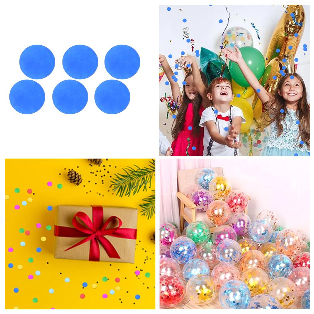 Coriandoli Rotondi Multicolori 15mm - 50g, Paillettes Metallizzate, Per Feste E Decorazioni - Foto 7