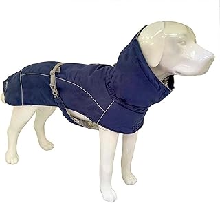 Croci Hiking Hundemantel, wasserdicht, Makalu, temperaturregulierendes Futter, Dunkelblau, 45 cm product image
