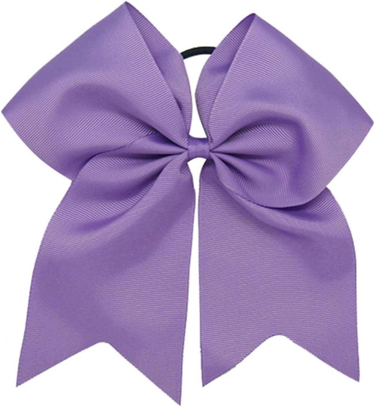 easyforever Womens Cheerleading Uniform 5 Piece Outfits Crop Top with Skirt Hair Tie Stockings