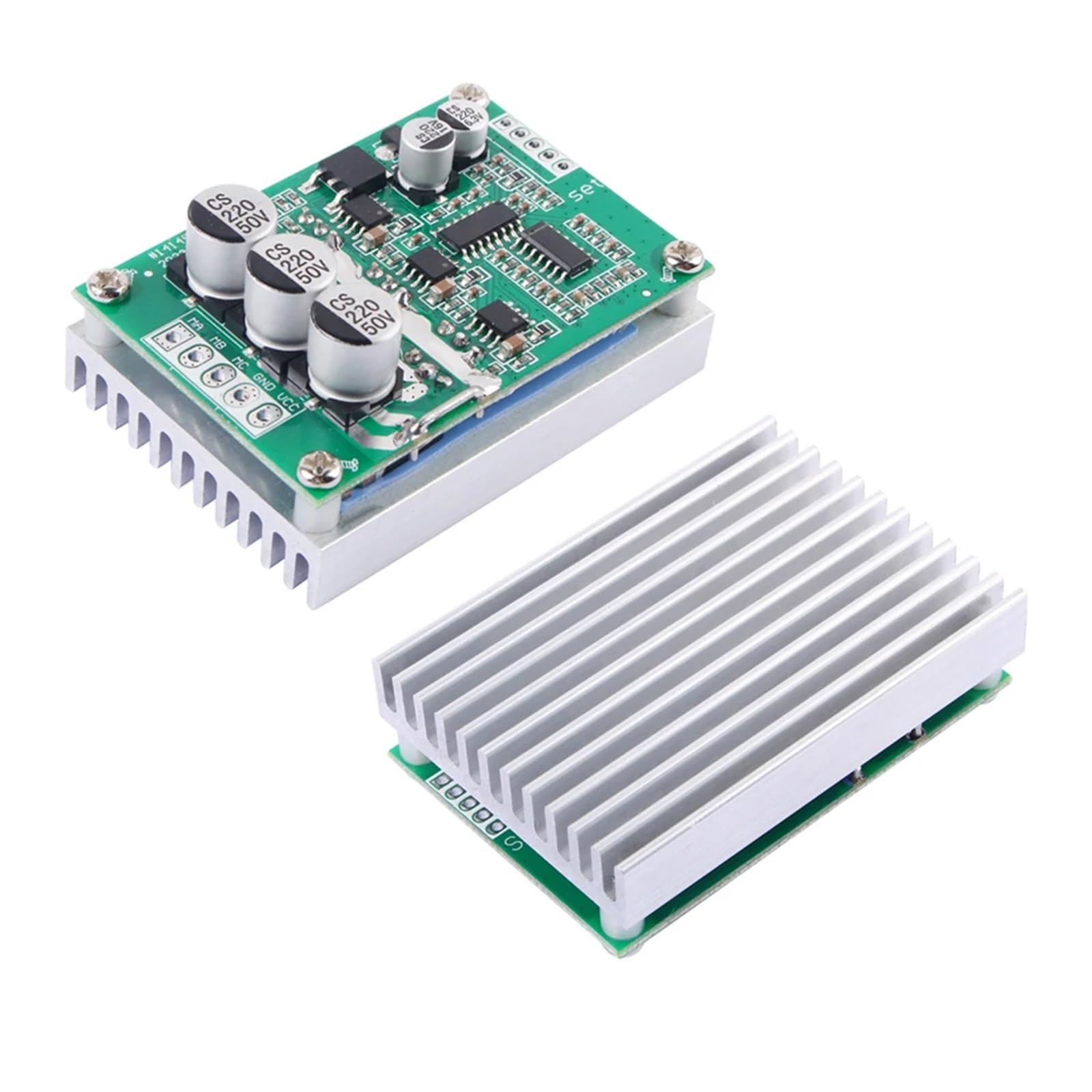 Motortreiber, DC 12-36V 500W 15A Bürstenlose Motortreiberplatine Mit Vorwärts-/Rückwärtsschwindigkeitsregler-Steuerschaltermodul,Intelligente Steuerung