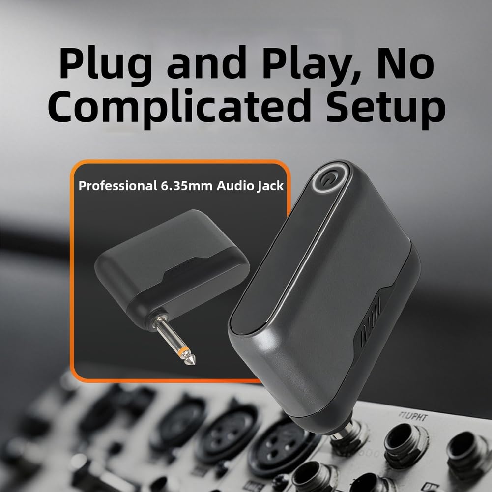 Set microfono wireless da 2,4 GHz con riduzione del rumore e design anti-interferenza per karaoke, presentazioni e piccoli luoghi