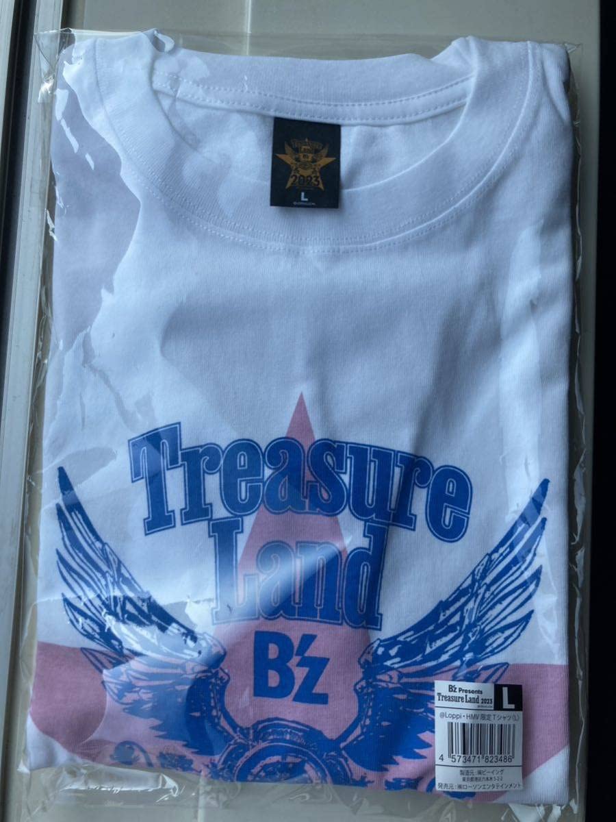 Amazon.co.jp: B'z Treasure Land2023LoppiHMV限定TシャツLサイズ