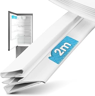 DL-pro Joint d'étanchéité en caoutchouc Joint de porte universel 2m Kit pour réfrigérateur frigo congélateur compatible avec Candy Hoover