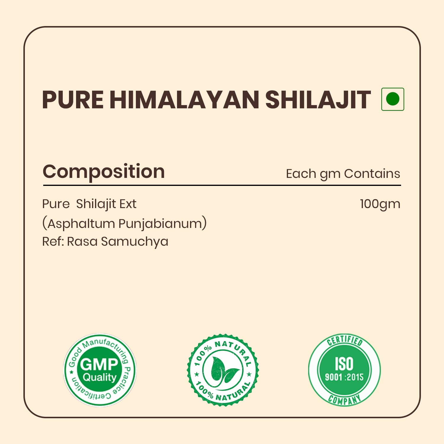 Herbalmax Pure Himalayan Shilajit/Shilajeet Resin 20g – Natural Ayurvedic Resin for Energy, Stamina, Strength, Endurance, Performance & Immunity — Amazon image 6