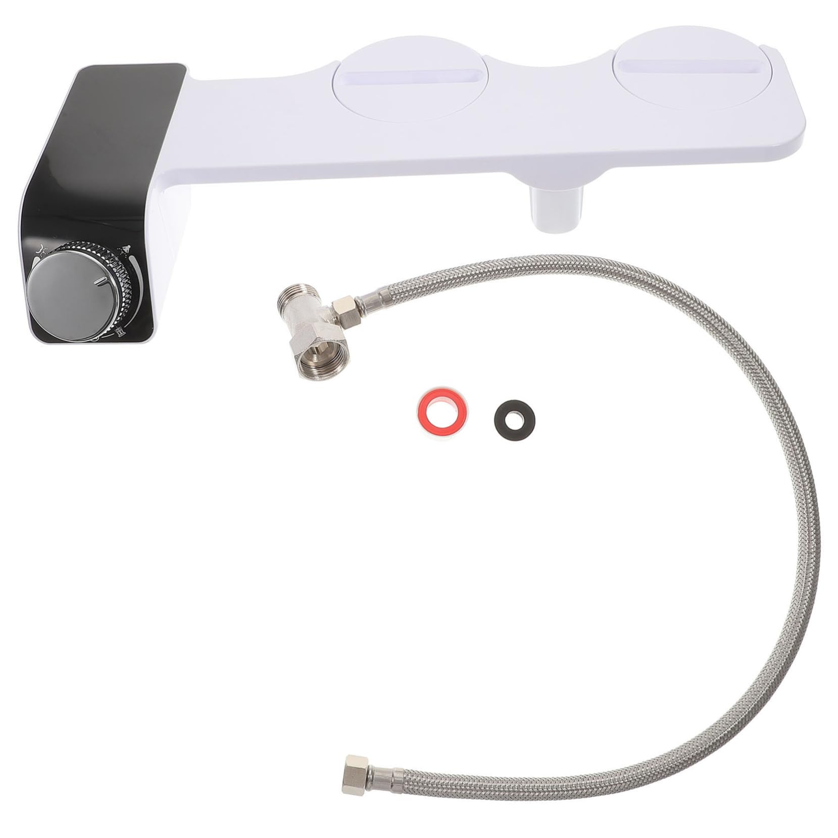 Accesorio de Bidé No Eléctrico Autolimpiante para Inodoro, Blanco