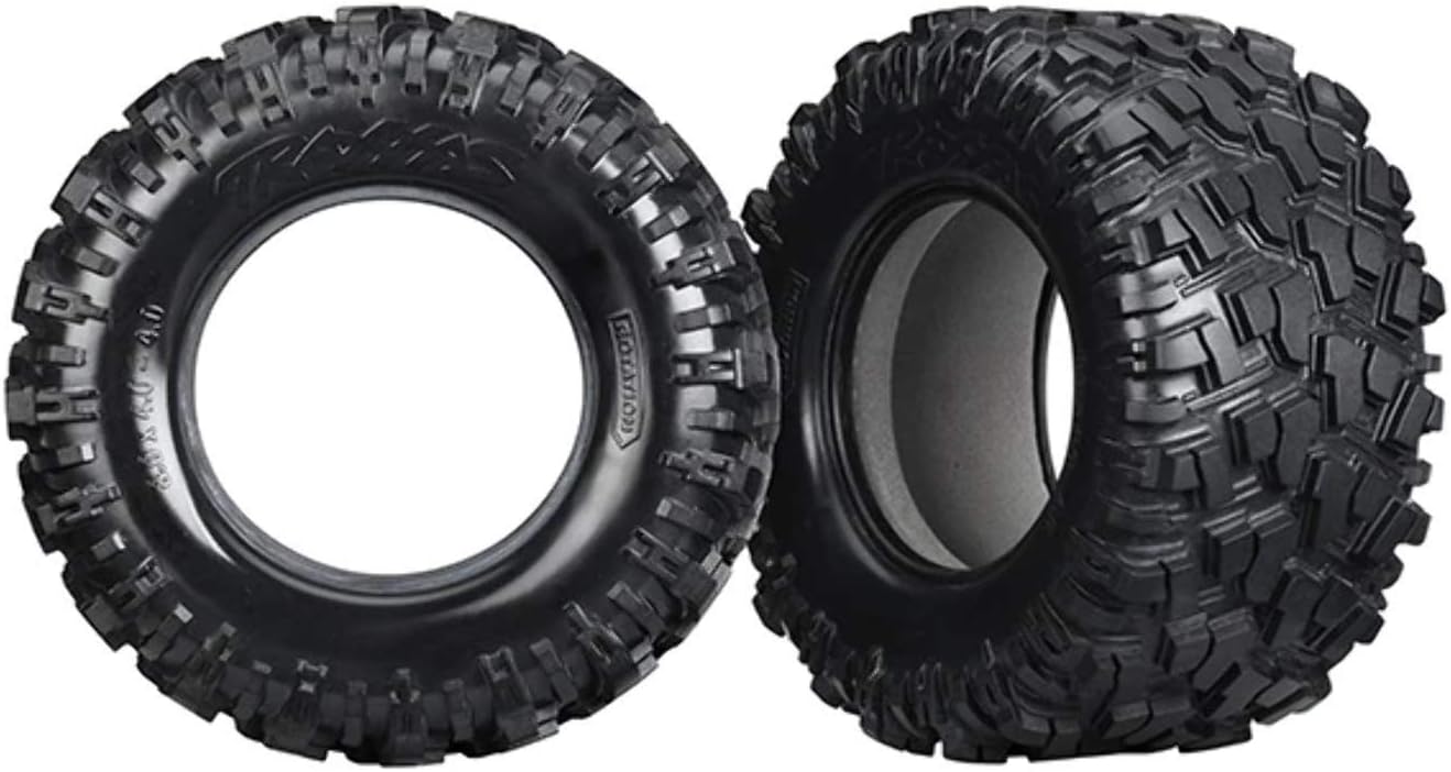 Traxxas 7770X Maxx at Tires with Foam Inserts (8S-Rated), Sold As A Pair Vehicle