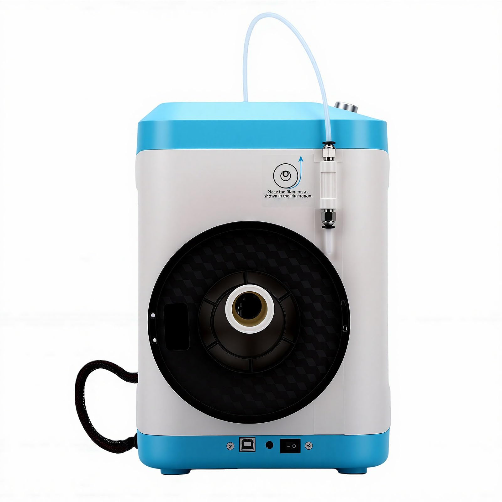 Zerodis Mini Stampante 3D con Stampa WiFi Livellamento Automatico Estrusore Diretto e Piattaforma PEI Riscaldata LCD da 2,4 Pollici Completamente Assemblato per Principianti Bambini Scuola a Casa