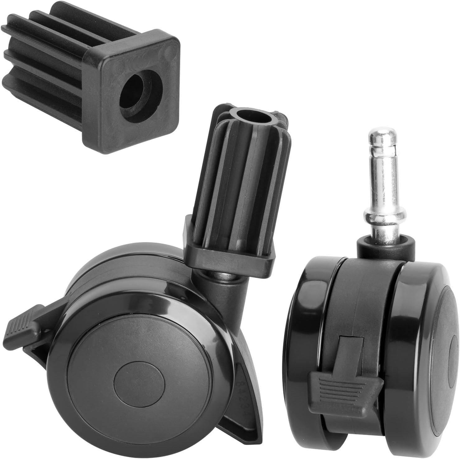 Amazon.com : GLOWYE Locking Caster Wheels Replacement Parts for Weber ...