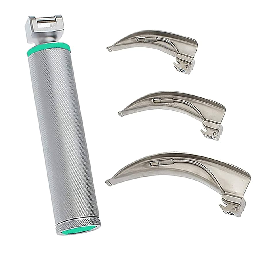 Amazon.co.jp: 気管内挿管喉頭鏡喉頭鏡成人サイズ麻酔喉頭鏡検査