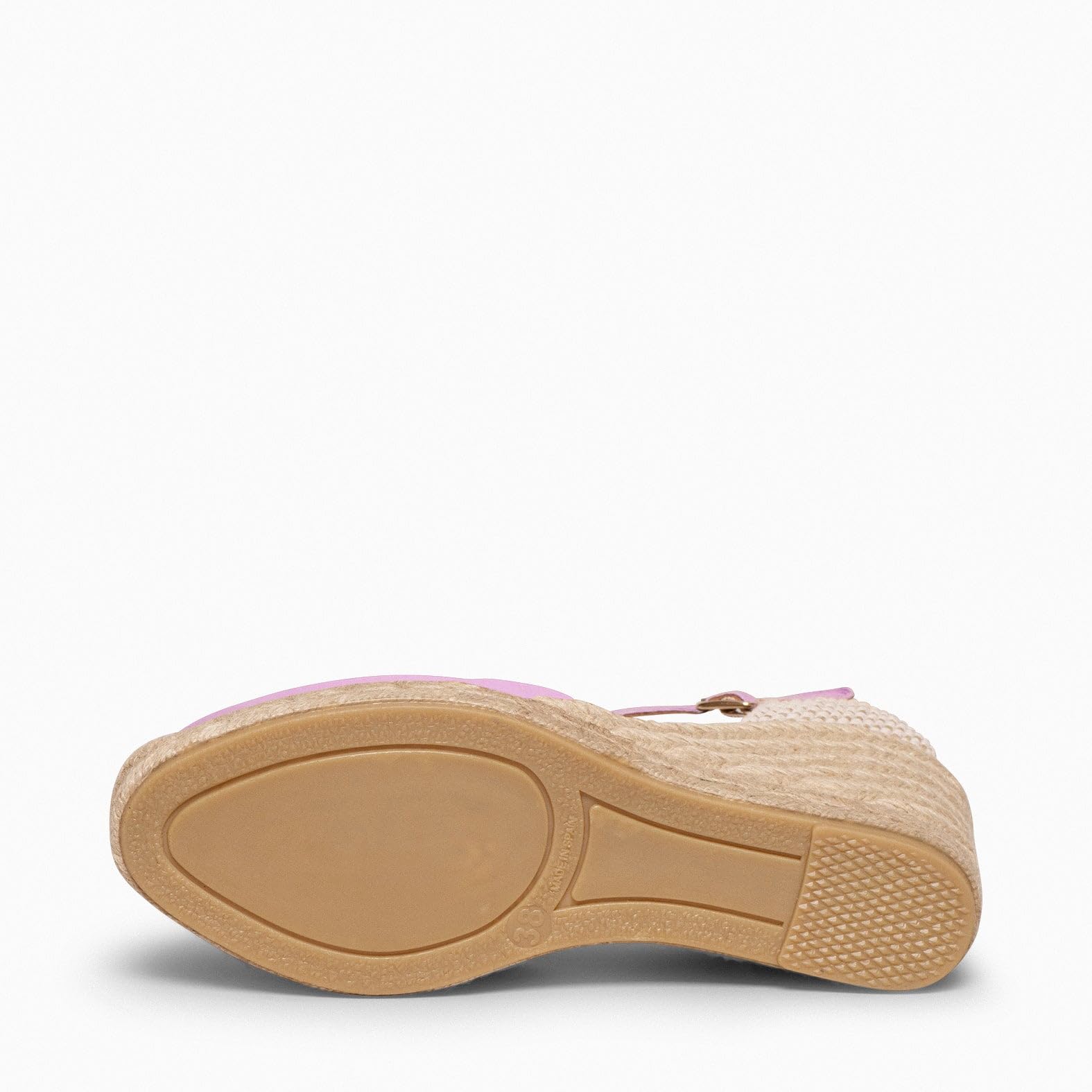 miMaO. Espadrilles à talon haut en cuir avec Technologie de Confort. Fabrication artisanale
