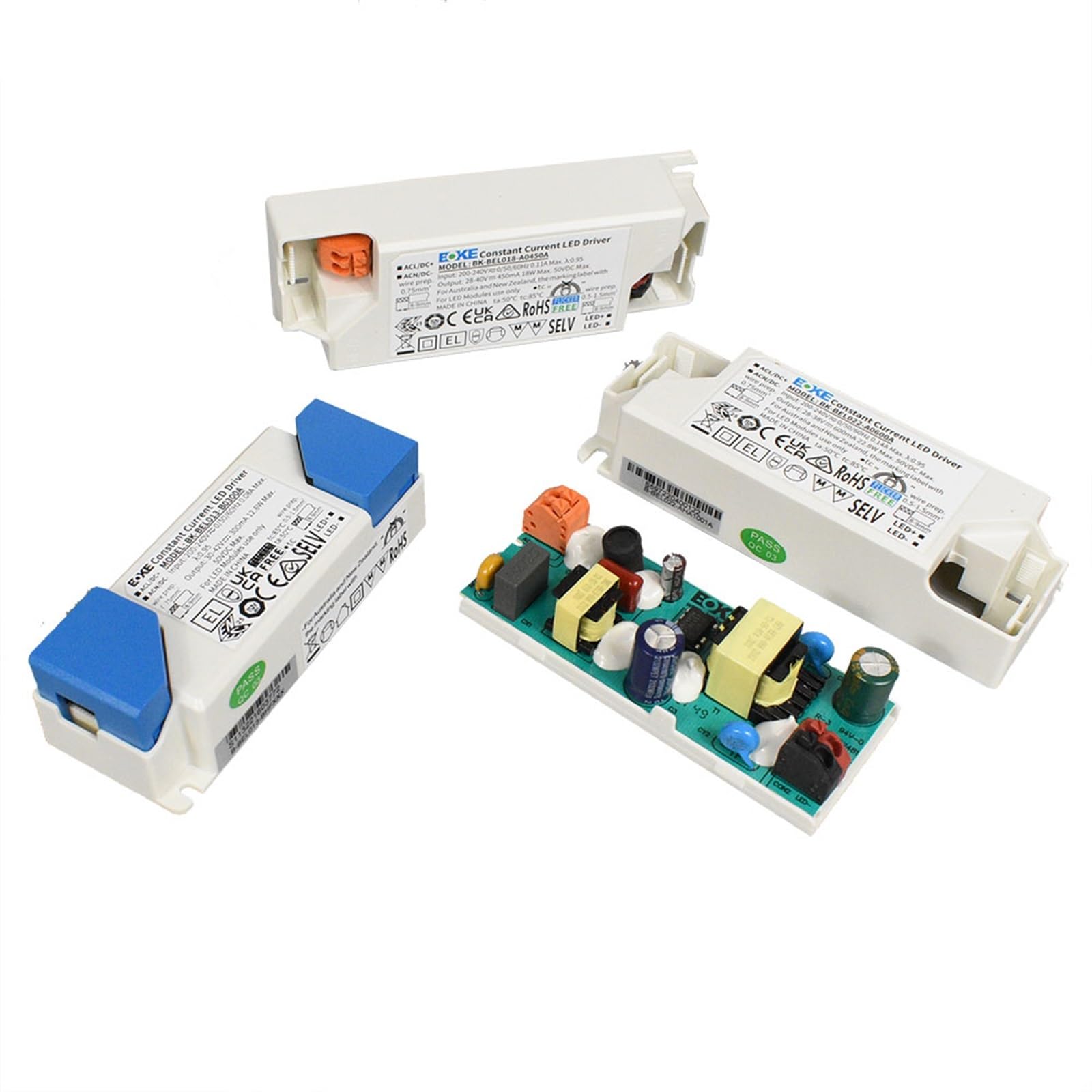 ErP Sterownik biurowy LED bez migotania 300mA 450mA 600mA 1000mA transformator SELV 30-42 V Kontroler do oświetlenia wewnętrznego TUV SAA (40 W maks. 1000 mA)