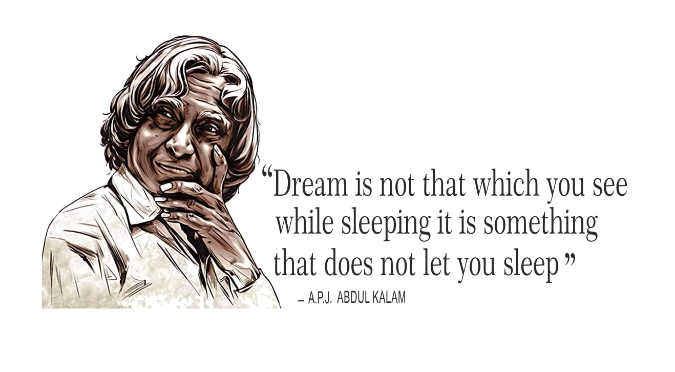 Akki World Apj Abdul Kalam Wall Sticker for Living Room, Bedroom Office, Kids Room (Size - 30 Cm X 60 Cm) (B0BXCZK7RX) Amazon Price History, Amazon Price Tracker