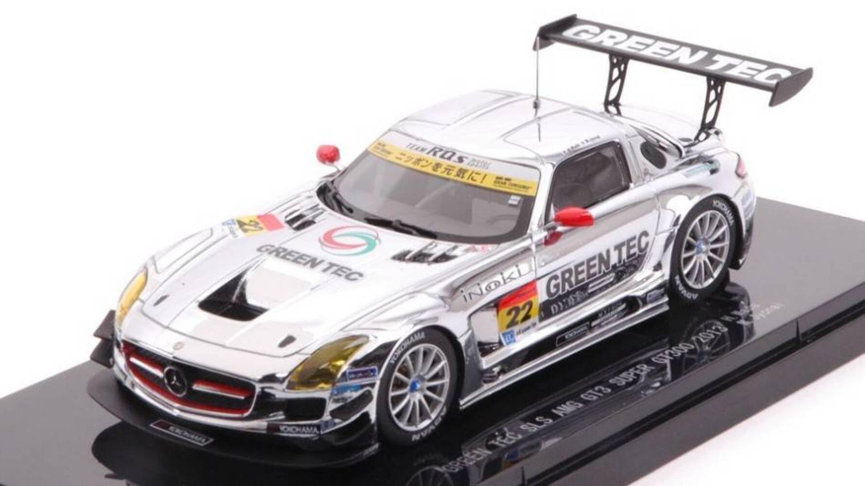 Amazon | エブロ 1/43 GREEN TEC SLS AMG GT3 SUPER GT300 2013 No.22