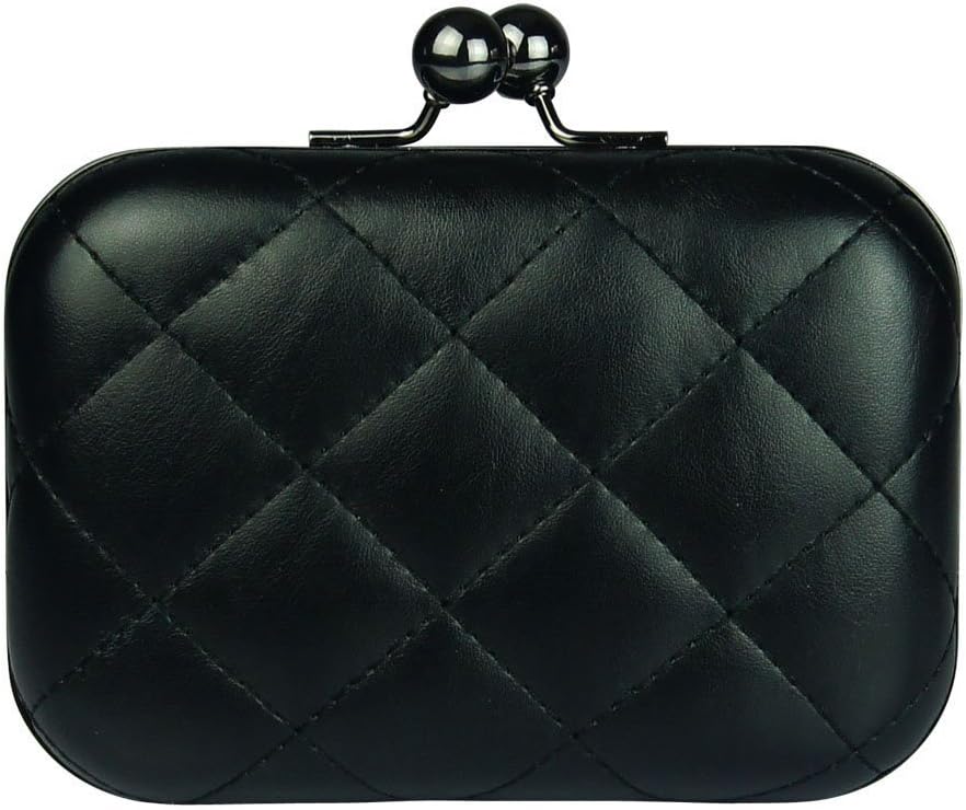 Feishanglige New Candy Color Clutch Bag Antique Chain Handbag Black F022200052-2