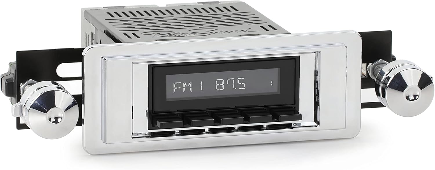 Retro Manufacturing LAB-102-02-72 Laguna Radio for Classic Vehicles, 1 Pack