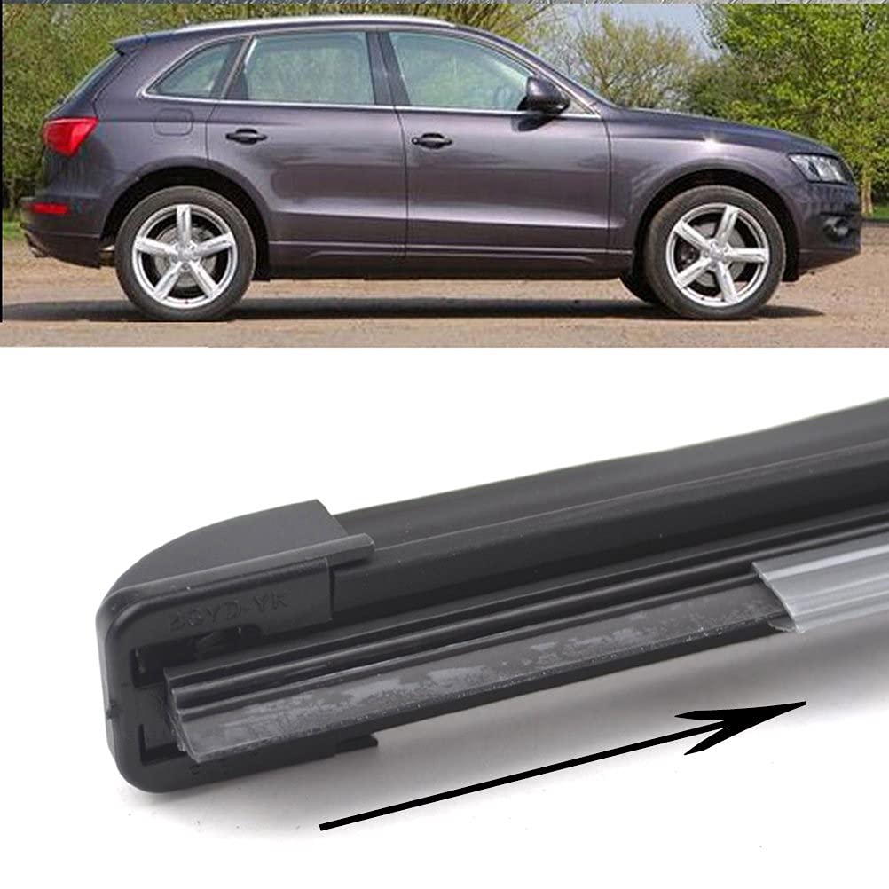 Juego De Escobillas De Limpiaparabrisas Delantero Para Audi Q5 SQ5 MK1 2008 2009 2010 2011 2012 2013 2014 2015 2016 2017 Parabrisas