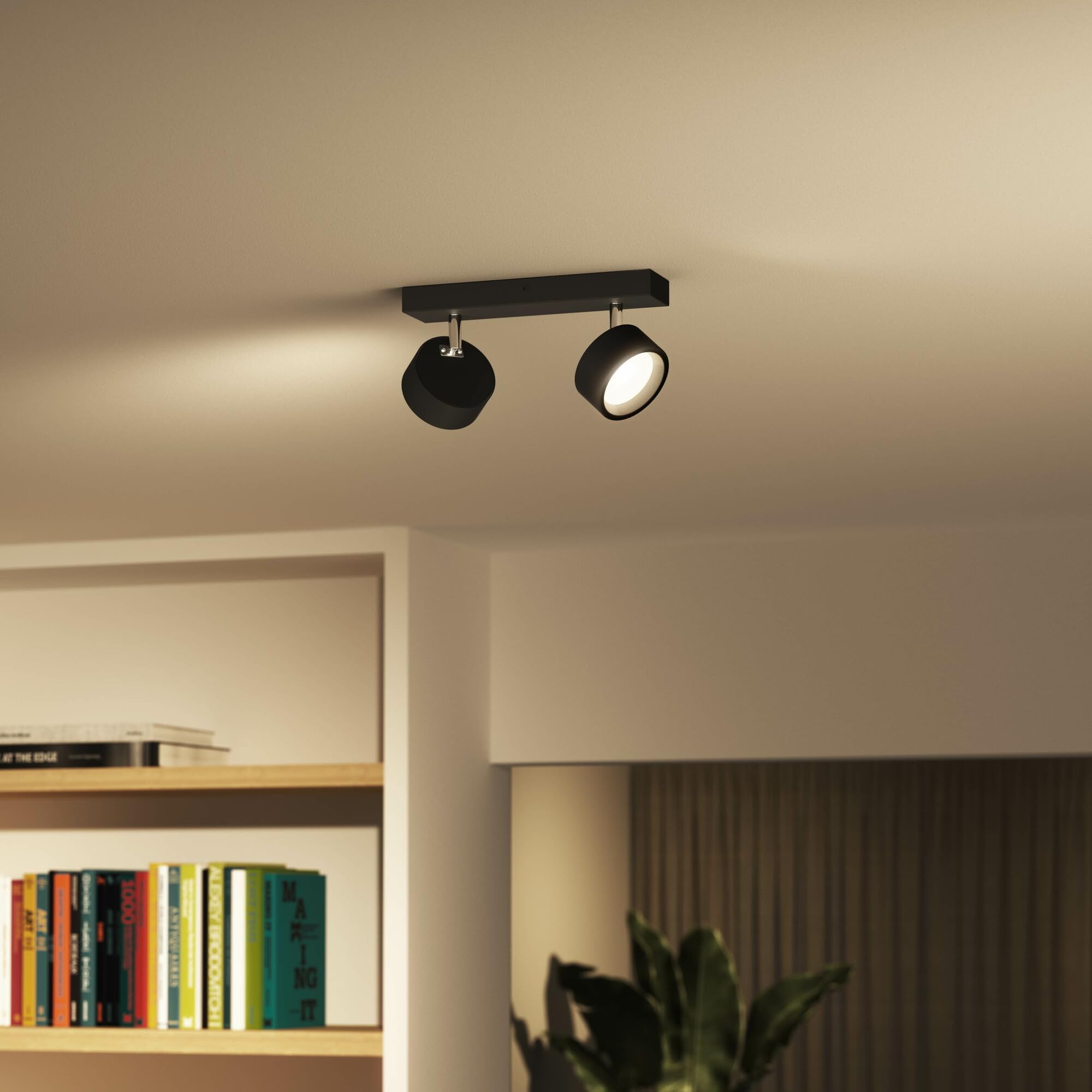 Philips Oprawa Punktowa Bracia Spot 2 x 5.5 W 2700K, Czarny