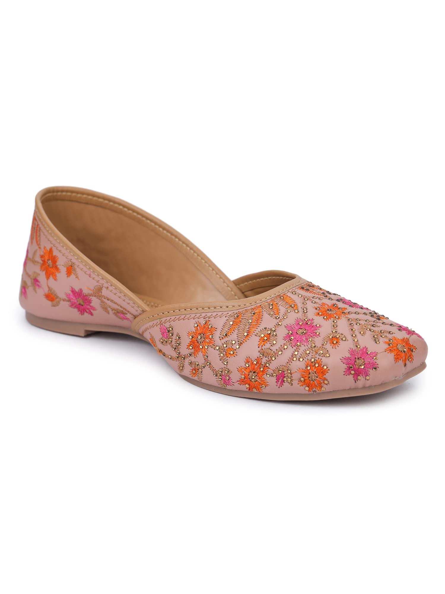 ShezoneWomen's Peach Color Ballerina (404)