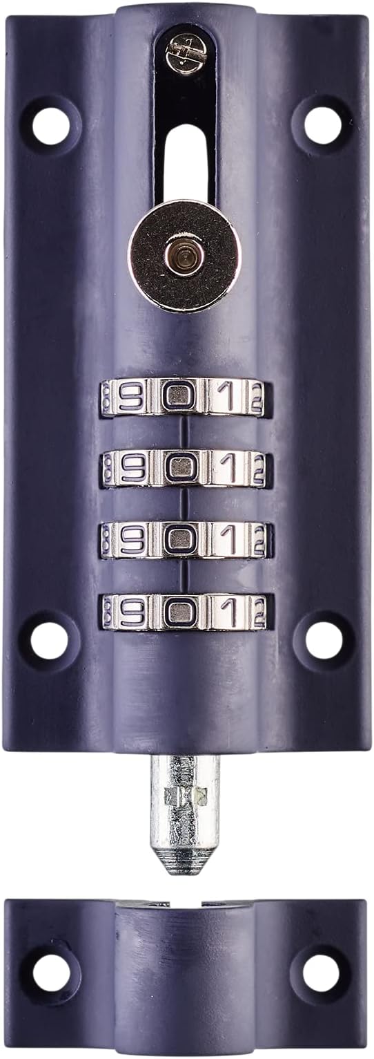 Squire Combi Bolt Door Lock 4 Wheel Combination Locking Bolt