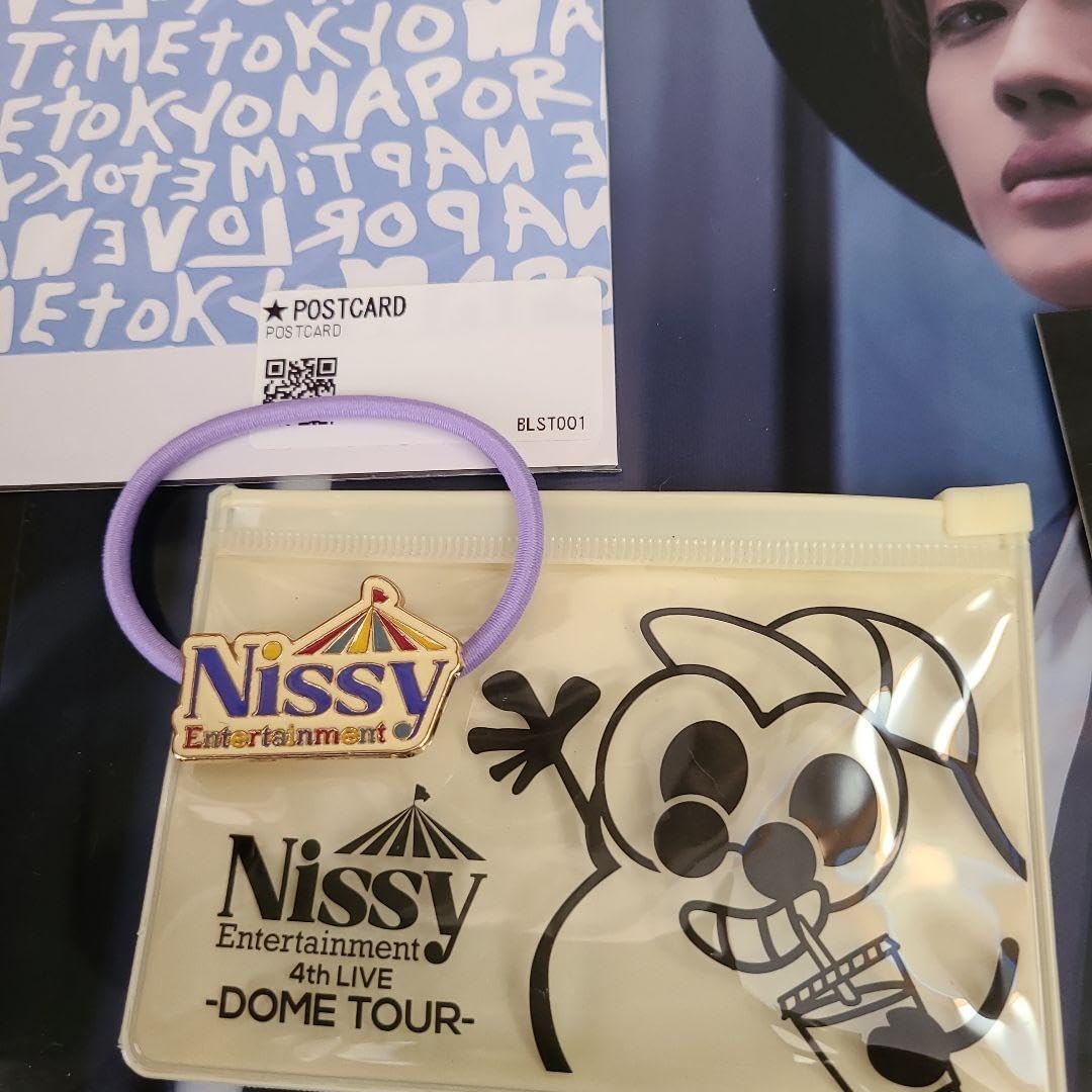 Amazon.co.jp: nissy naptime ステッカー カード ヘアゴム クリア 