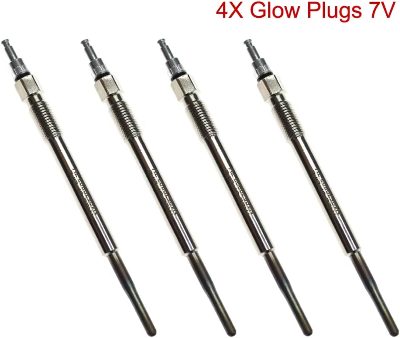 Glow Plugs Set Compatible with Mitsubishi for Grandis NA4W 2005 2006 2007 2008 2009 2010 MN980406 Glow Plugs Car Auxiliary Heater 4pcs