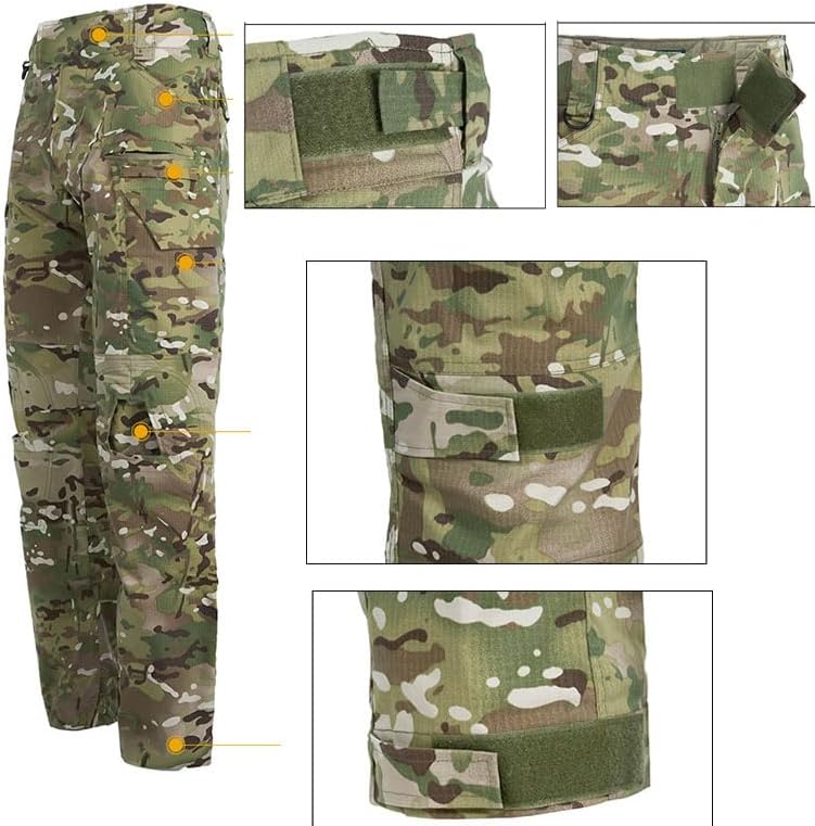 Hunting Shooting Airsoft Gear Sports Shirt Pants Set Battle Uniform Tactical G4 BDU Combat Camouflage Clothing