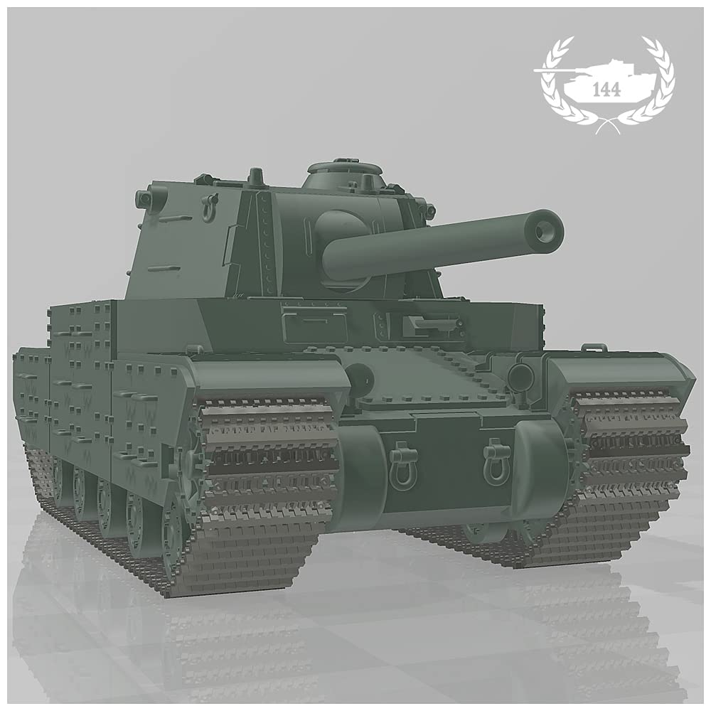 ５式重戦車（1/144）かなり大きめの戦車 Amazon | 【1/144 TANK】【白】【E】日本 五式重戦車（type 2605