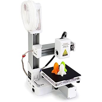Ouitble 3D Printer Small 10-40 mm/s Mini 3D Printing Machines for Beginners DIY Supports PLA TPU 1.75 mm Filament, 3D Printer