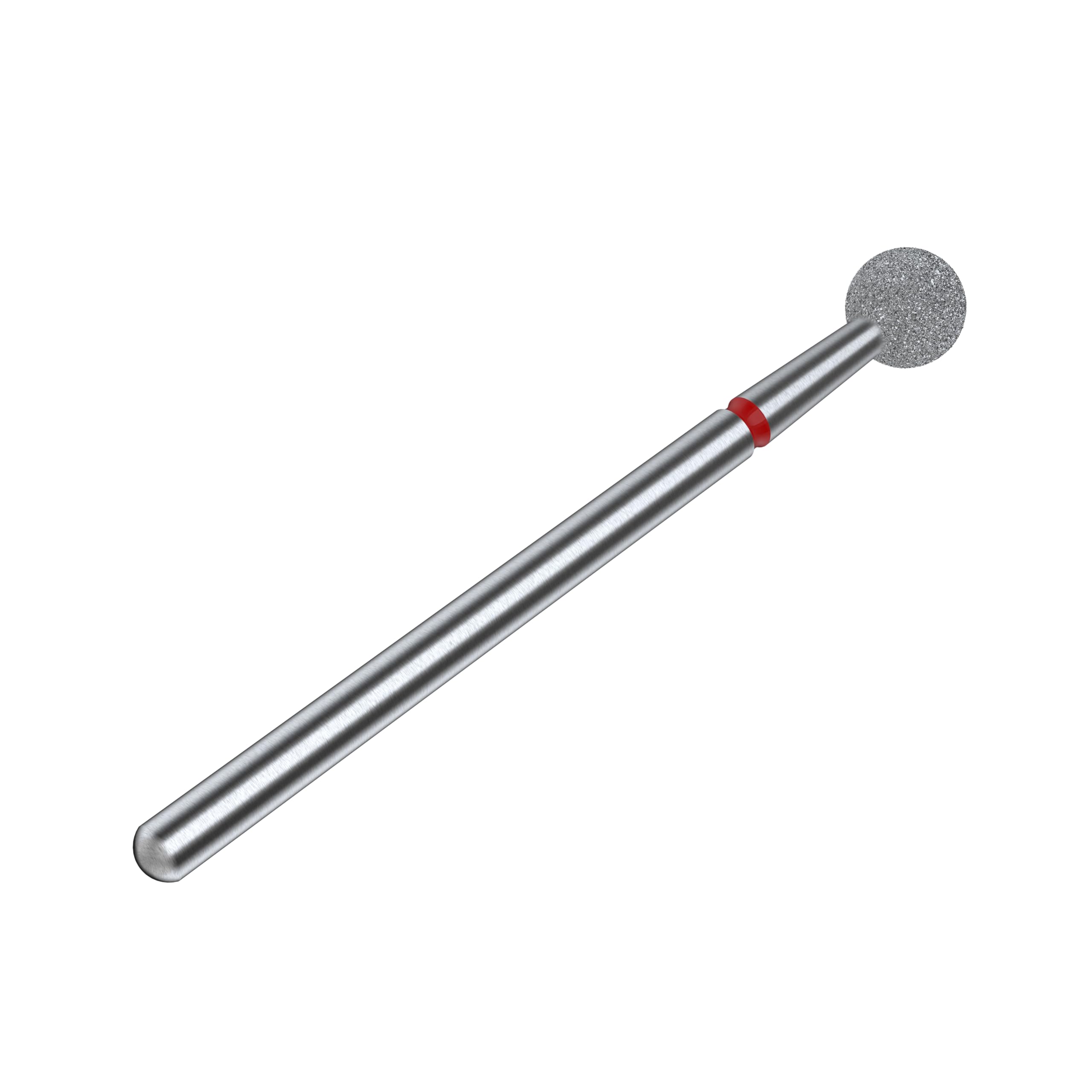 STALEKS PRO Expert fresa diamantata per unghie. Manicure medica. Rimuovere e lucidare la zona delle cuticole. Forma a sfera 5 mm (grana fine)