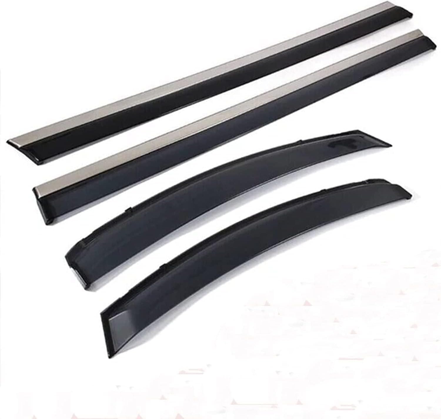 NIUSENN Wind Deflectors For Toyota Alphard Vellfire 30 Series 2014-2021 Rain DeflectorsSun Rain Guard Window Car Window Rain Protection Wind Deflector Visor Side Window