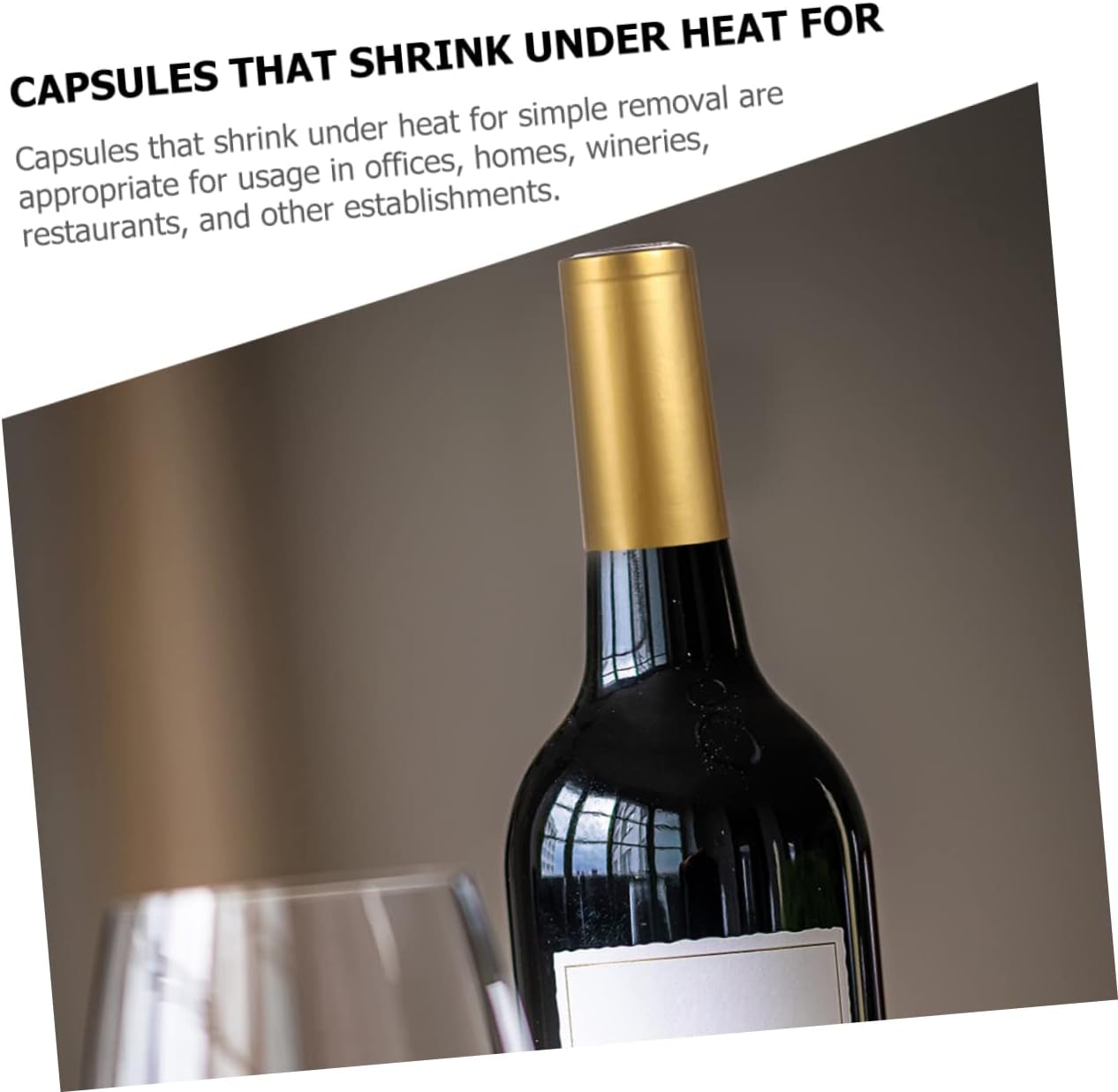 Wine Bottle Cover 100pcs Heat Shrink Caps Wine Bottle Shrink Tops Bottle Cork Tops Shrink Caps Heat Shrink c