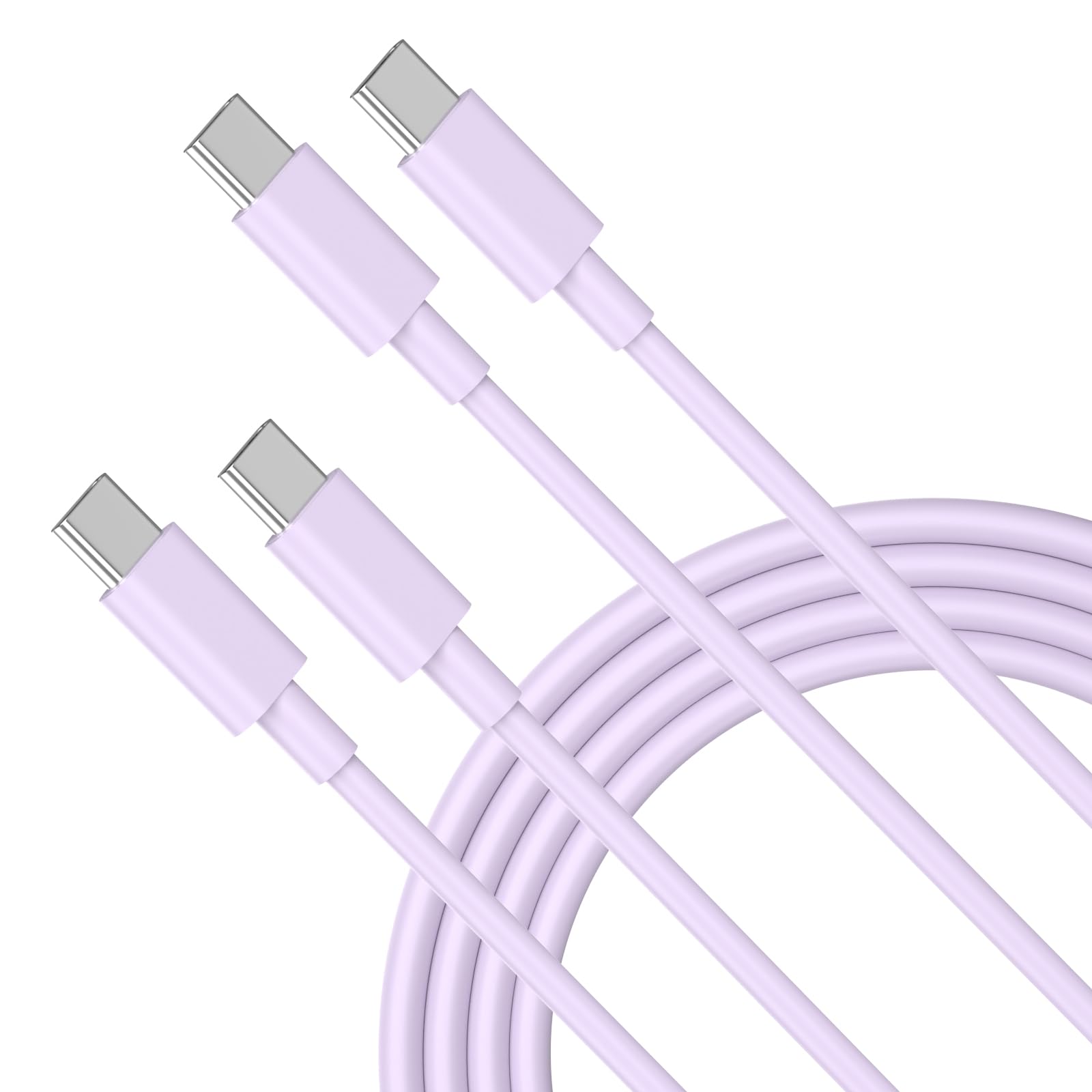 IIOZO iPhone 16 Charging Cable USB C 6FT, [MFi Certified] 2 Pack 60W USB C to C Fast Charging Cable Type C Charger Cord Compatible for iPhone 16/16