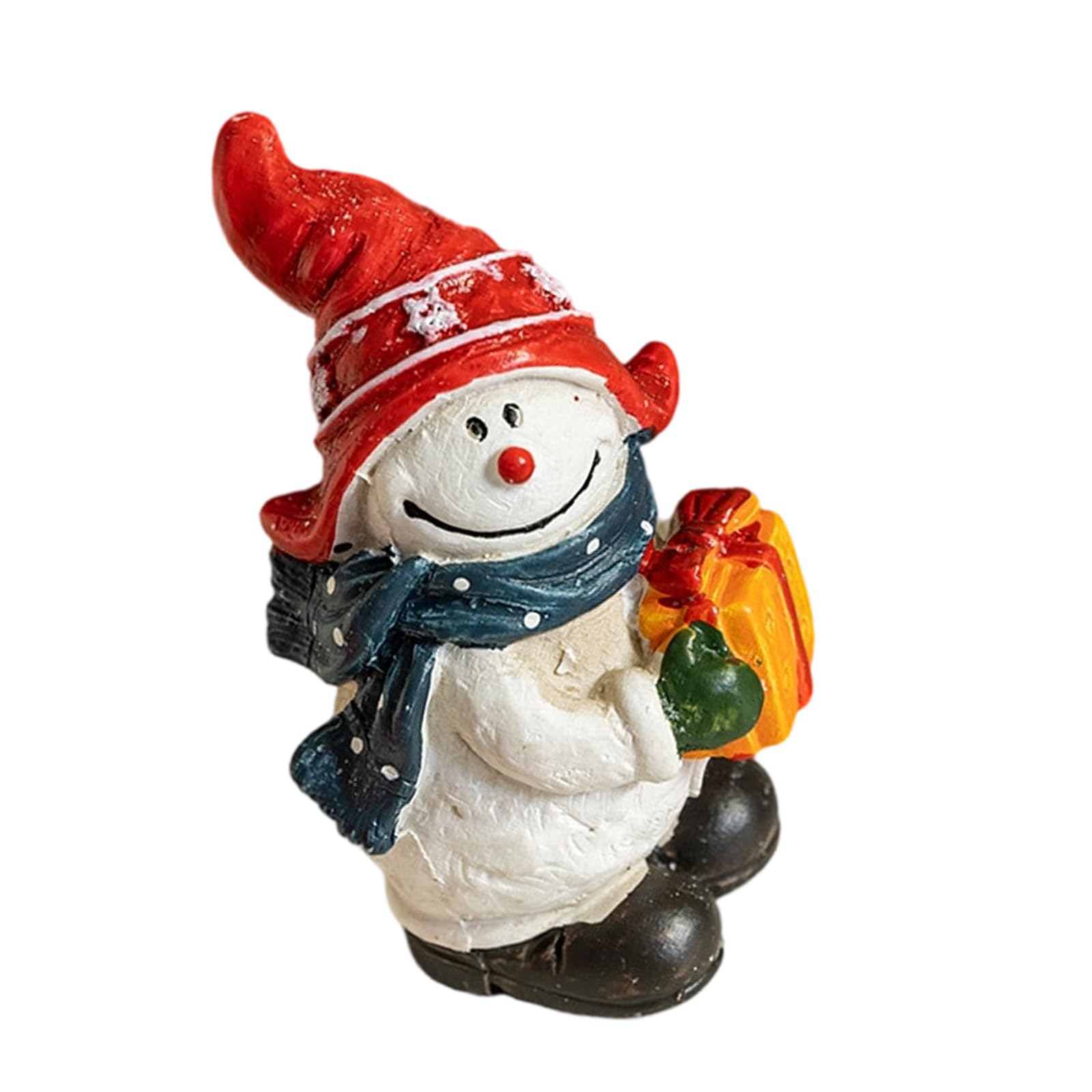 Msioytog Christmas Figurine Figure Decors Resin Santa Clauses Statue Christmas Decorative Figurines Table Centerpieces for Holiday Santa Clauses Figurine