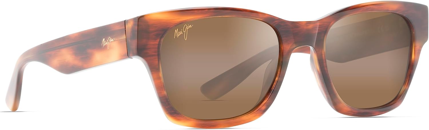 Maui Jim Unisex Valley Isle Square Sunglasses