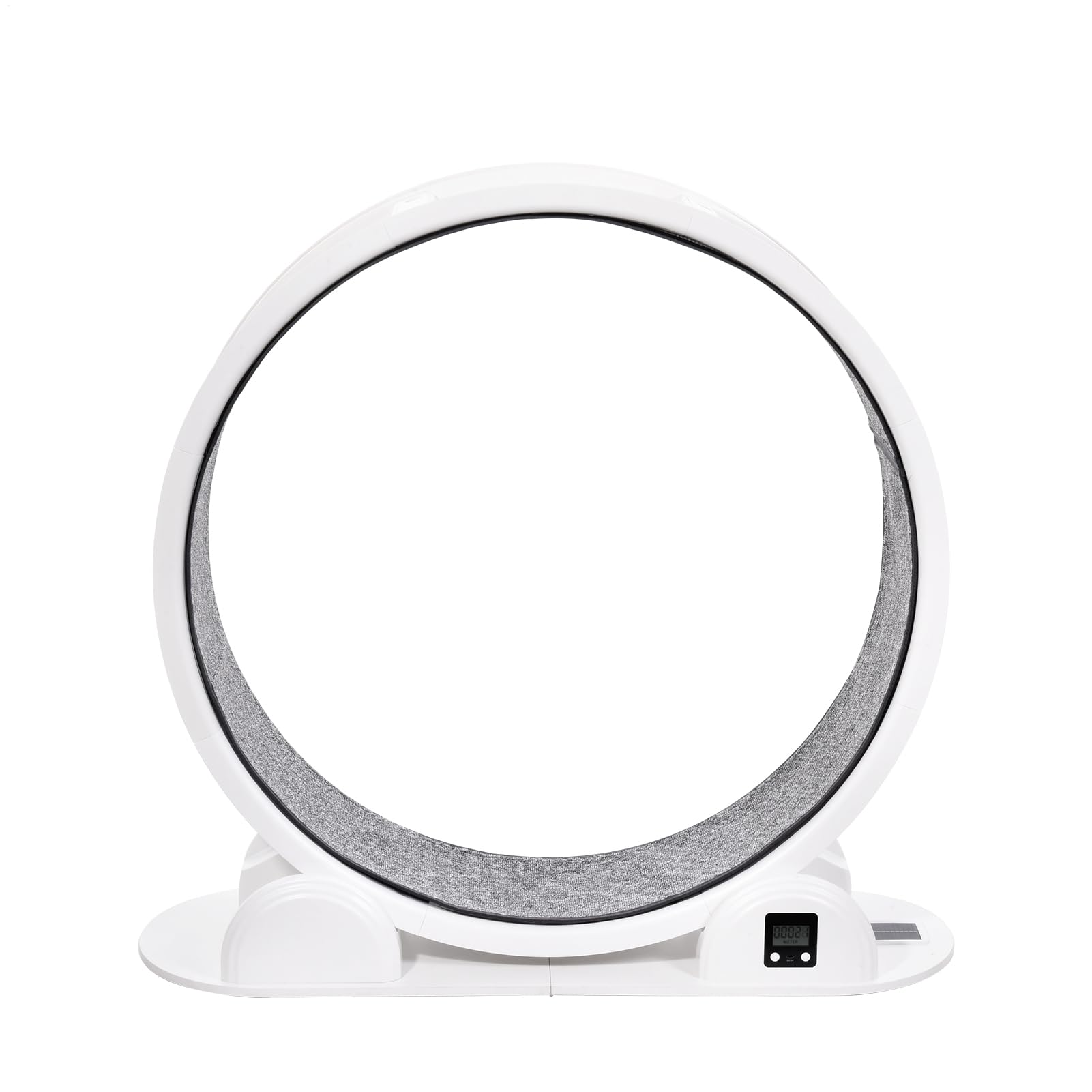 Rueda para Gatos - Rueda de 103,6 cm para Correr, TPE, súper silenciosa, Rueda de Equilibrio Grande para Gatos, con podómetro, soporta 22,7 kg, para Gatos pequeños, medianos y Grandes