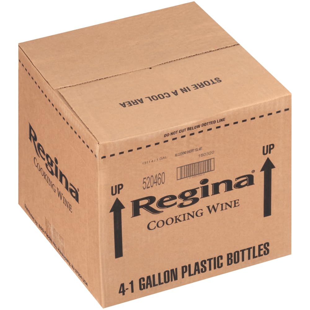 Regina Cooking Wine,Sherry, Plastic,128 Ounce - 4 Case