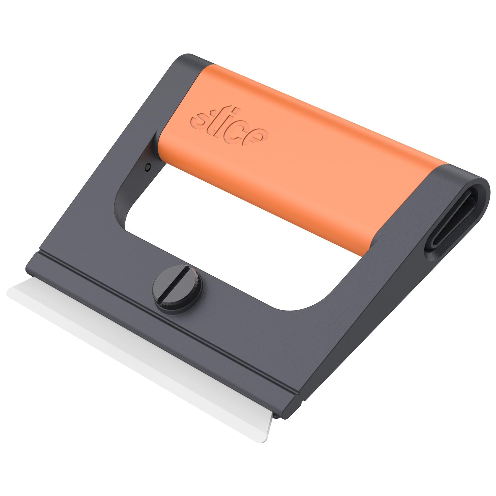 Slice 10501 Wide Scraper, Easy Clean, Ceramic Blade Lasts 11x as Long as Metal, Finger Friendly, Never Rusts, Safety Cap, Short Handle — Amazon image 2