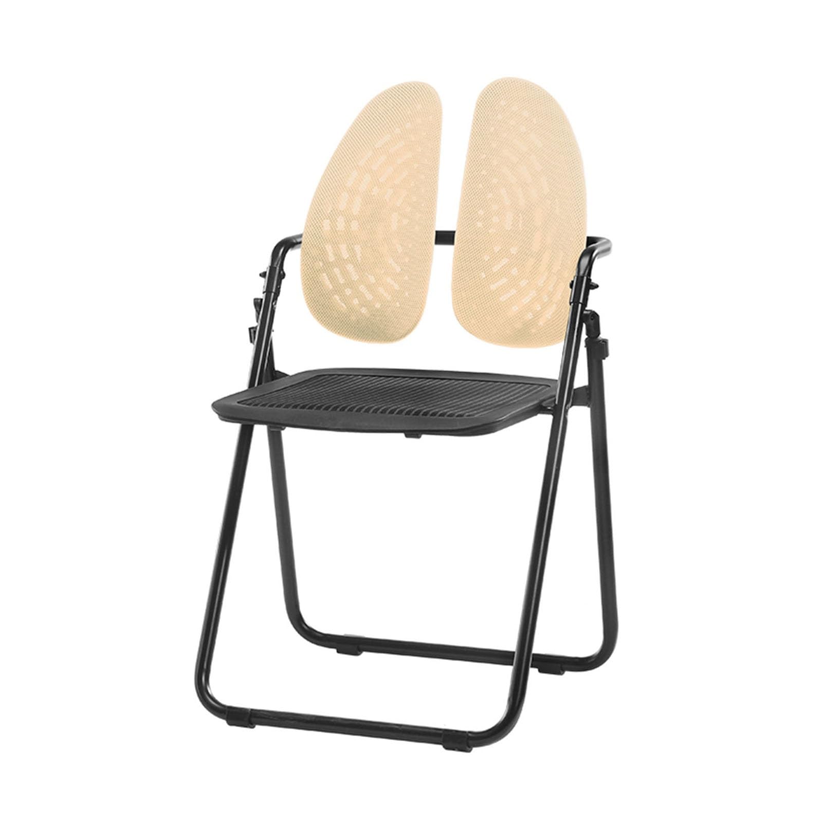 Chaise de bureau ergonomique pliable gain de place siège de bureau maison lavable