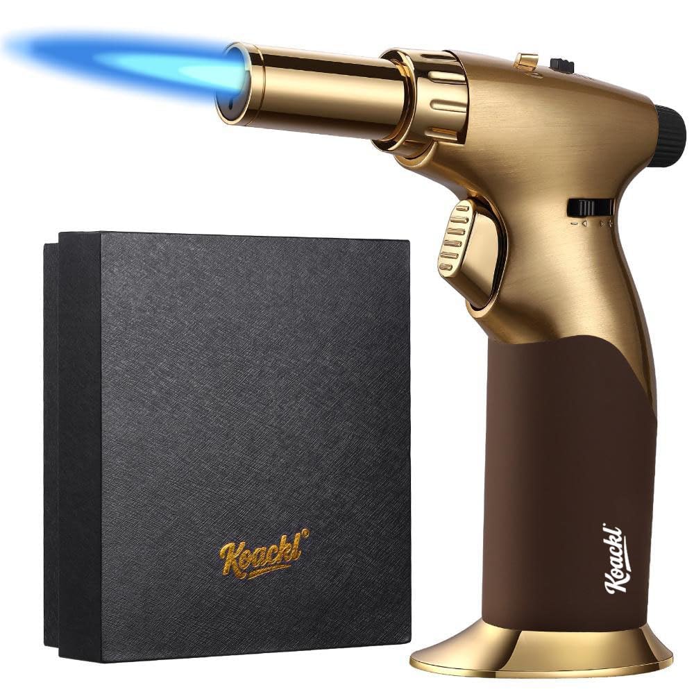 KOACKL Dual Flame Butane Torch Lighter