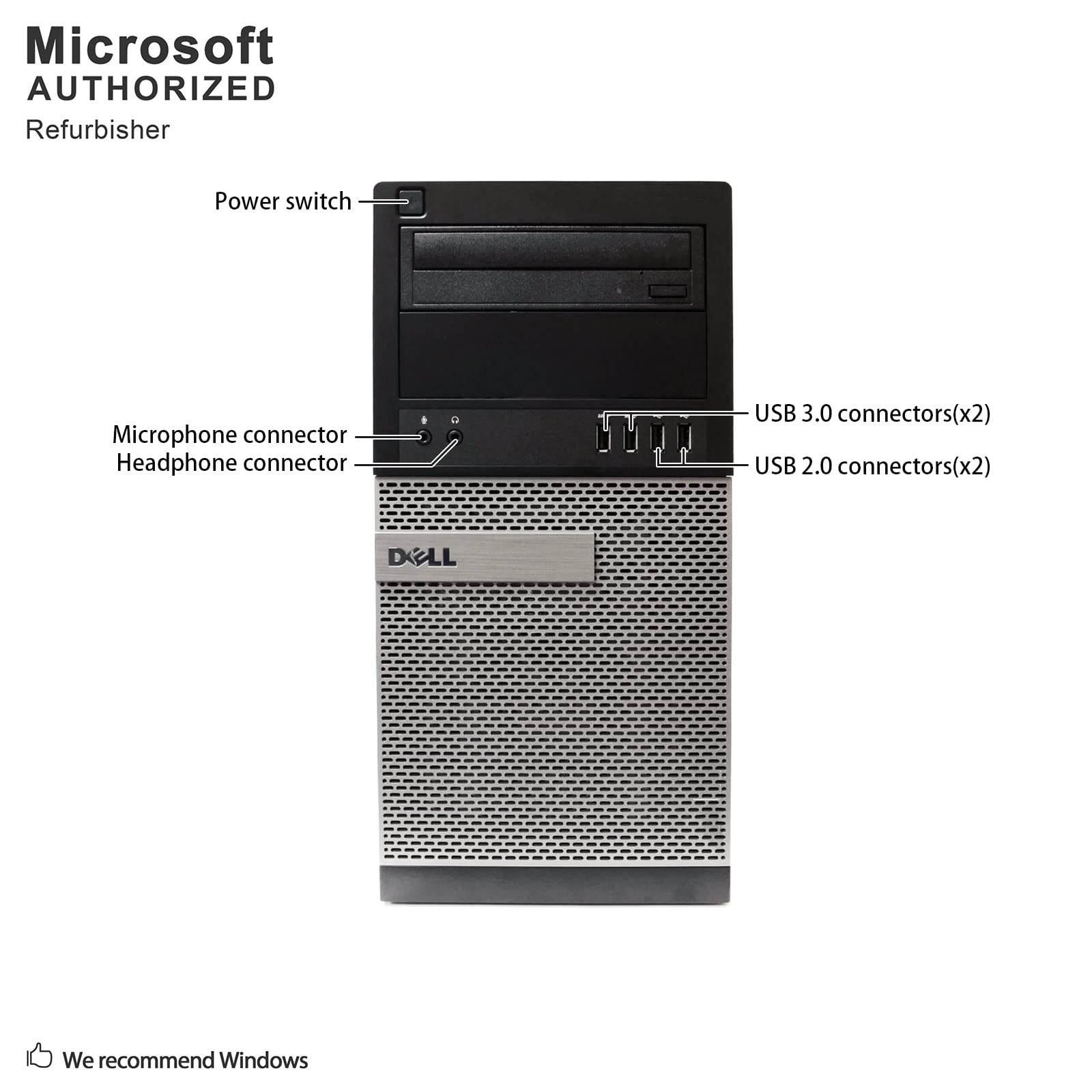 Amazon.com: Dell OptiPlex 9010 Tower Desktop Computer PC