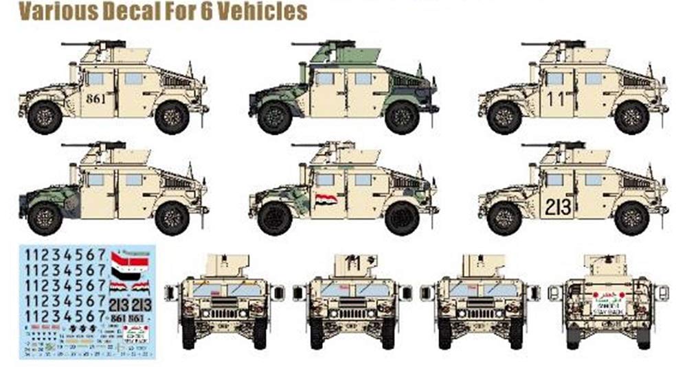 Amazon | ティーモデル 1/72 アメリカ陸軍 HMMWV M1114 FRAG 5 w/GPK